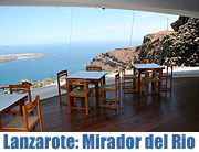 Lanzarote - César Manriques Mirador del rio mit großartigem Ausblick (Foto: MartiN Schmitz)